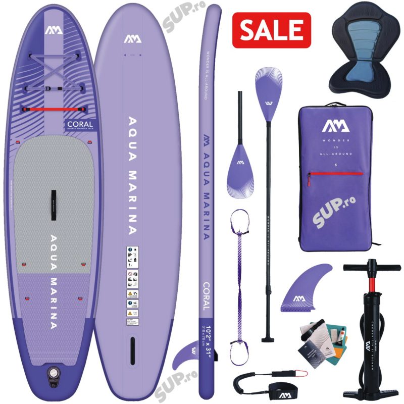 CORAL purple kayak